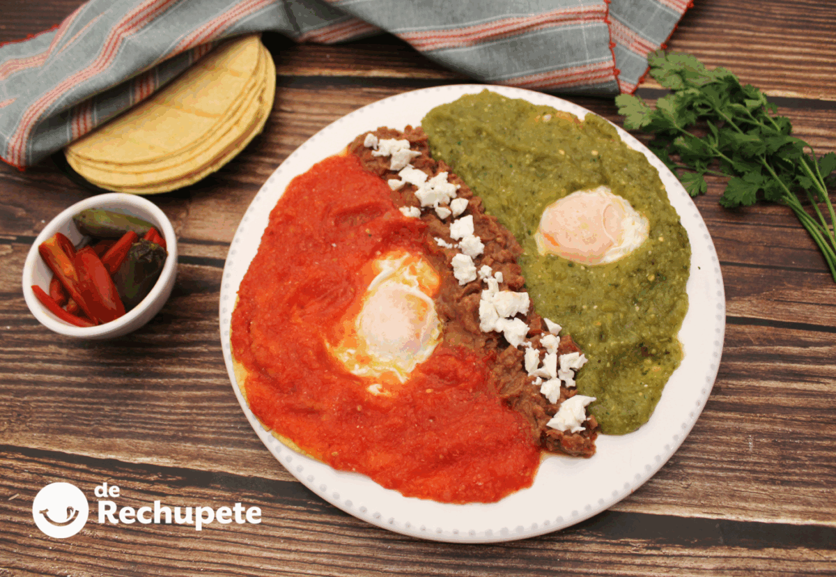 Huevos divorciados mexicanos