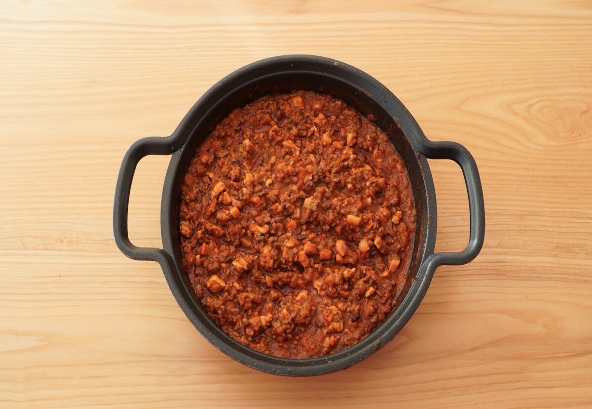Lasaña Vincisgrassi tradicional. Receta italiana paso a paso