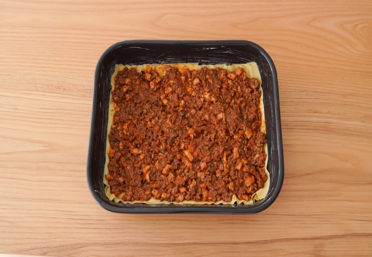Lasaña Vincisgrassi tradicional. Receta italiana paso a paso