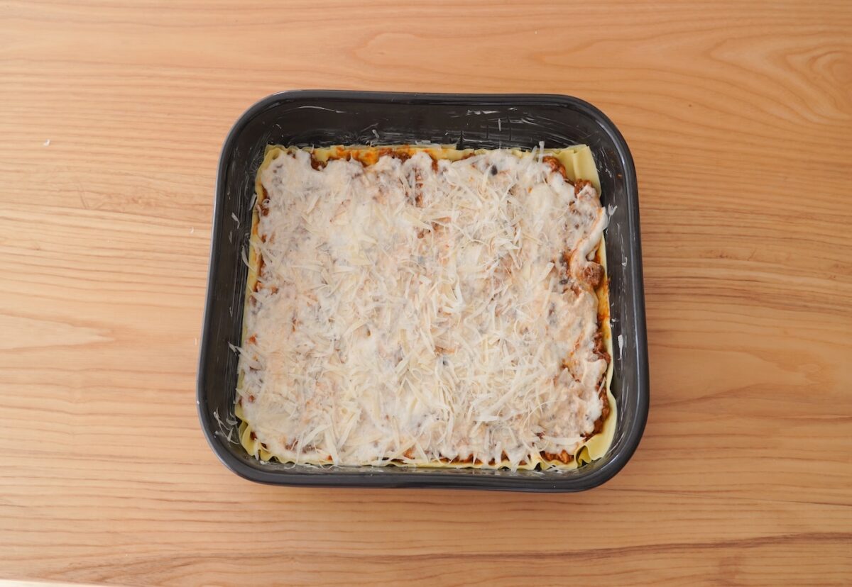 Lasaña Vincisgrassi tradicional. Receta italiana paso a paso