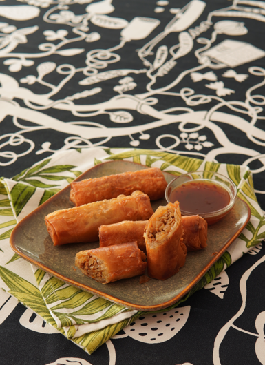 Lumpias chinas crujientes. Receta casera paso a paso
