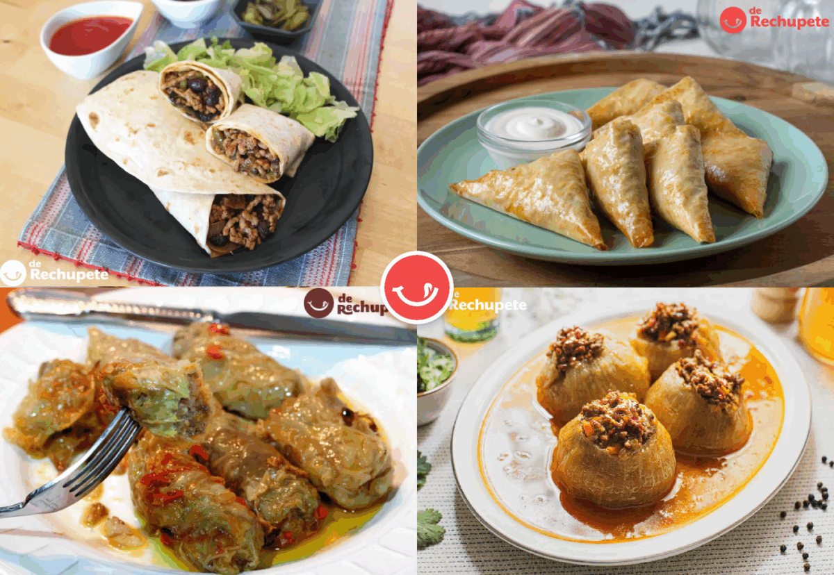 Más de  recetas con rellenos de carne picada