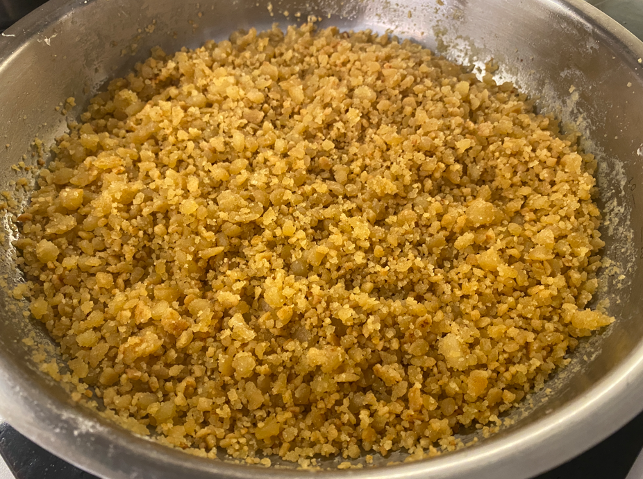 Cómo hacer migas de harina y que te queden sueltas y crujientes
