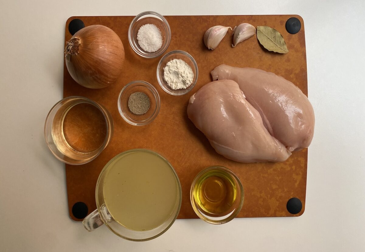 Pechugas de pollo en salsa paso a paso