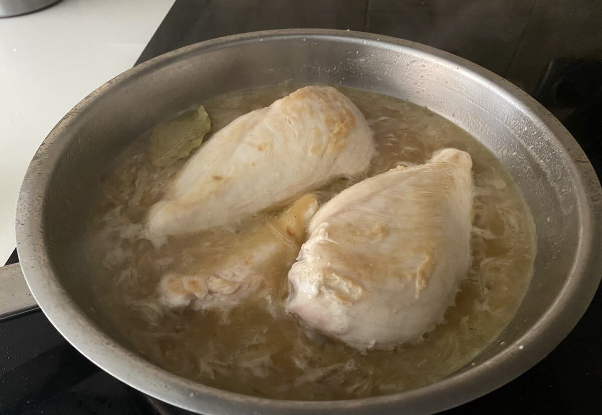 Pechugas de pollo en salsa paso a paso