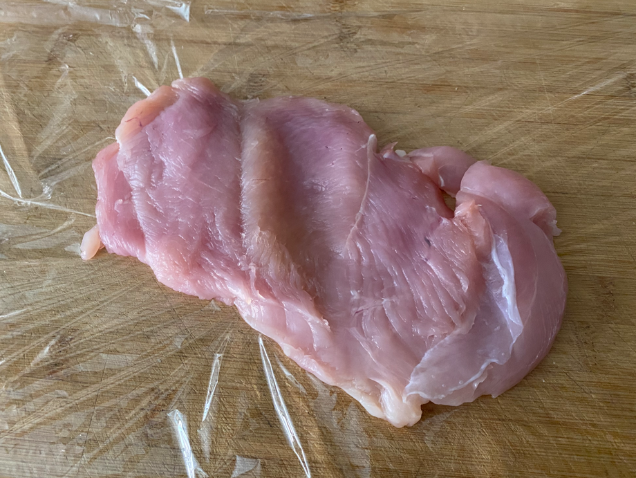 Pechugas de pollo rellenas de jamón y queso