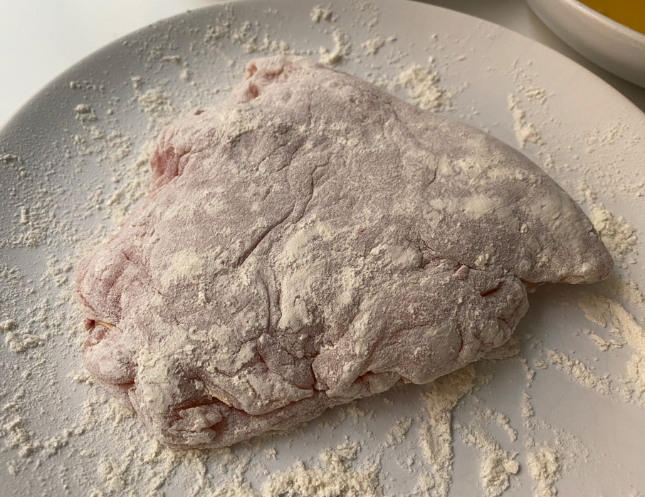 Pechugas de pollo rellenas de jamón y queso
