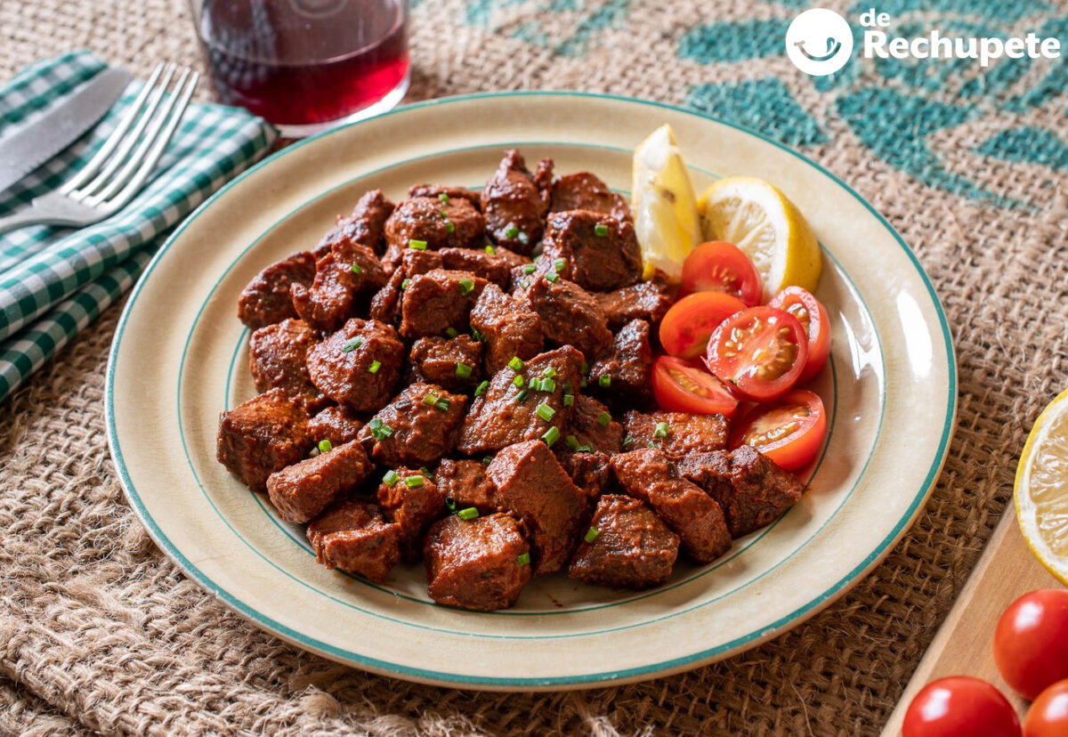Carne fiesta. La receta tradicional canaria