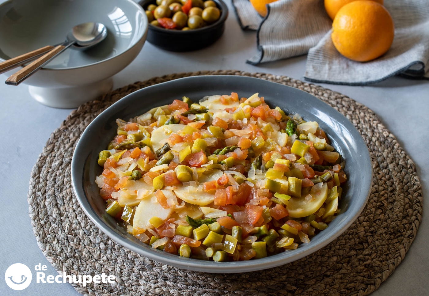 Sopa perota malagueña. Receta popular paso a paso