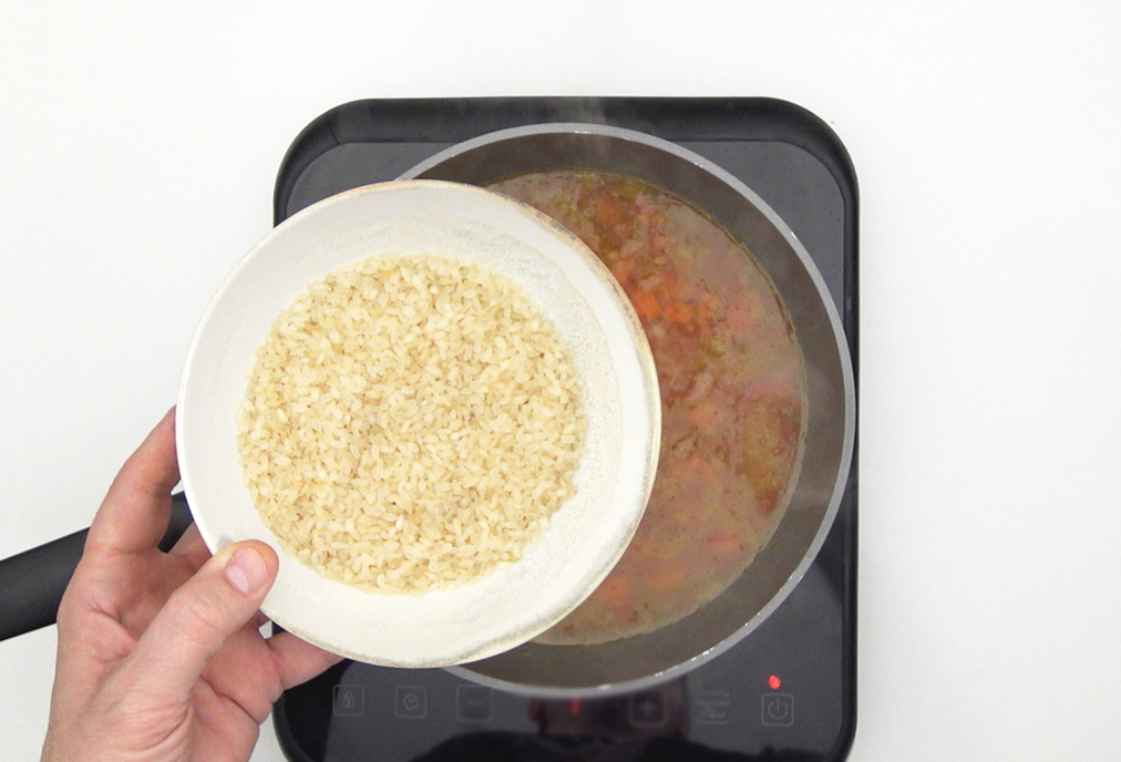 Sopa de arroz