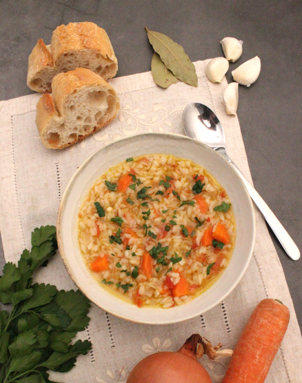 Sopa de arroz