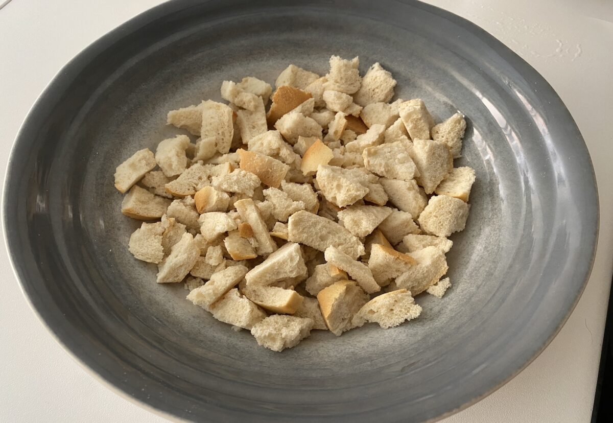 Sopa perota malagueña. Receta popular paso a paso