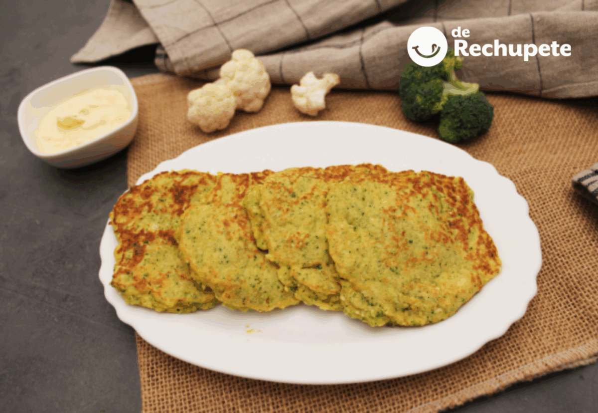 Tortitas de brócoli. Tres recetas distintas para que no te aburras del brócoli
