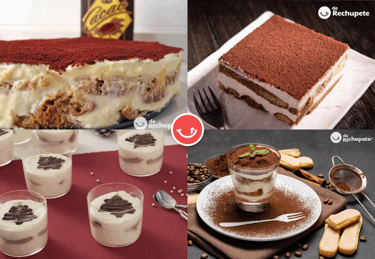 Las mejores recetas de tiramisú casero. Postres fáciles que siempre funcionan