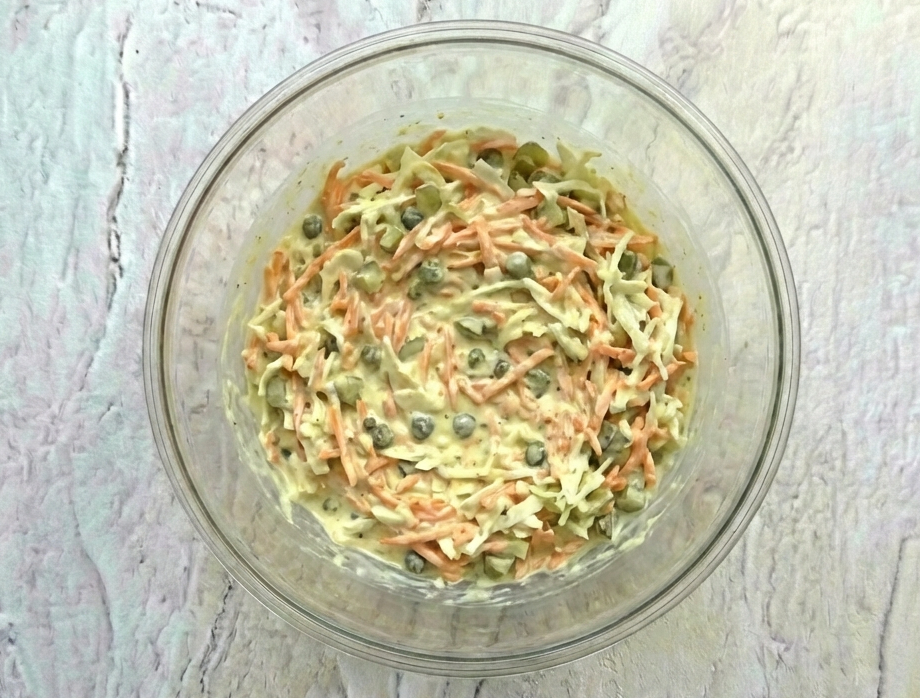 Apionabo con salsa remoulade. La versión fresca y casera para acompañar tus cenas