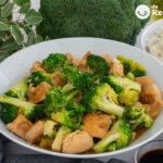 Brócoli con pollo. Receta fácil, ligera y saludable