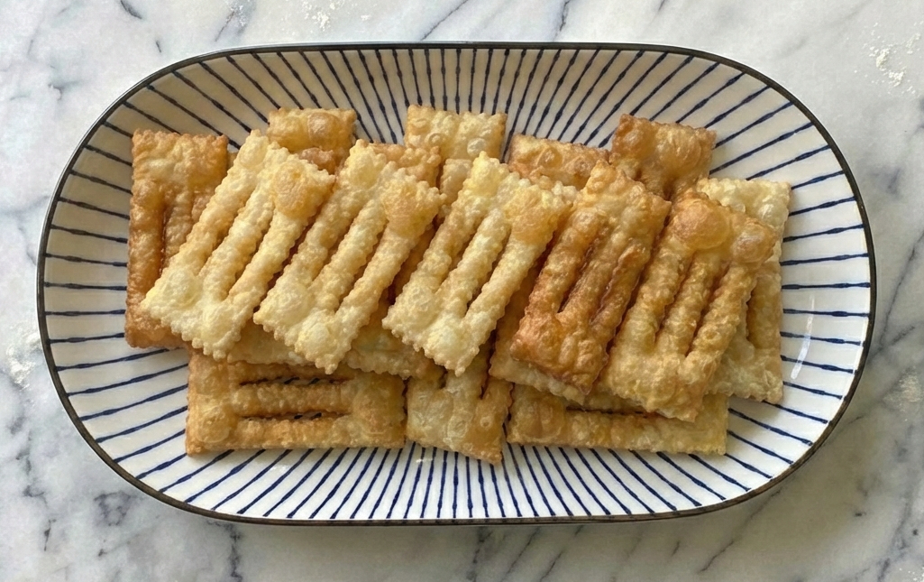 Chiacchiere o frappe italiano de Carnaval