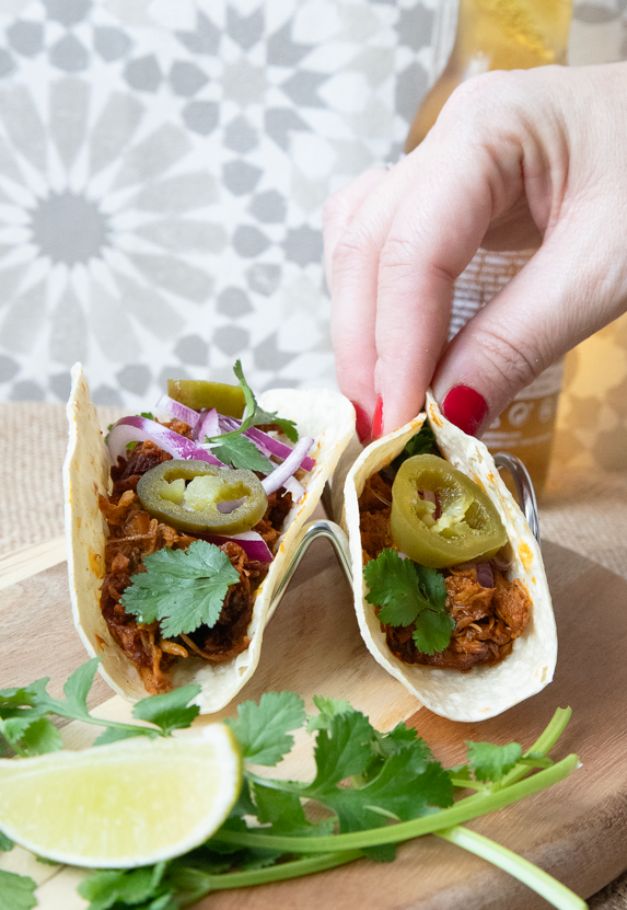Cómo hacer cochinita pibil en olla exprés. Receta fácil y muy rápida para disfrutar de unos tacos mexicanos