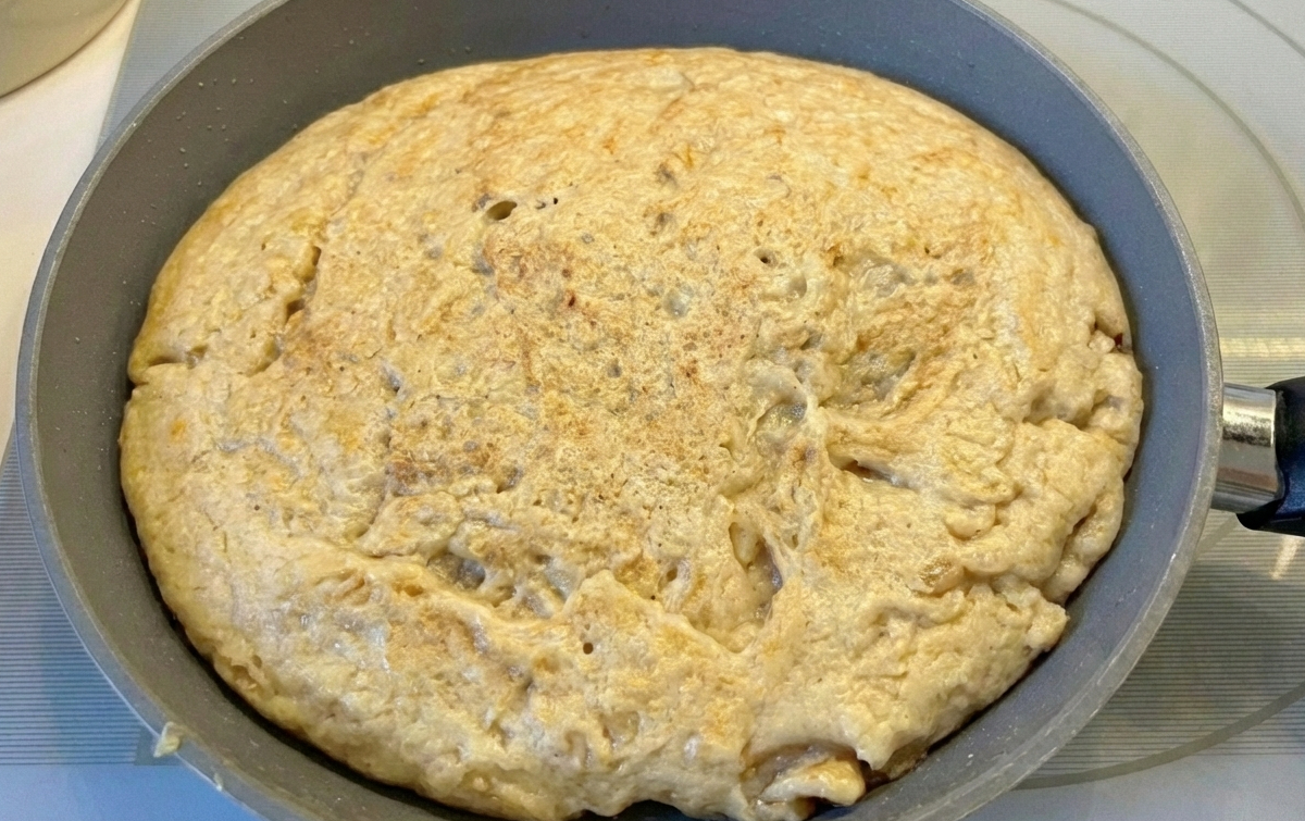 Gachamiga o gachasmigas tradicional. La receta murciana más sencilla para comer bien con cuatro cosas