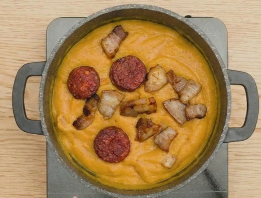 Gachas manchegas tradicionales. Receta auténtica paso a paso