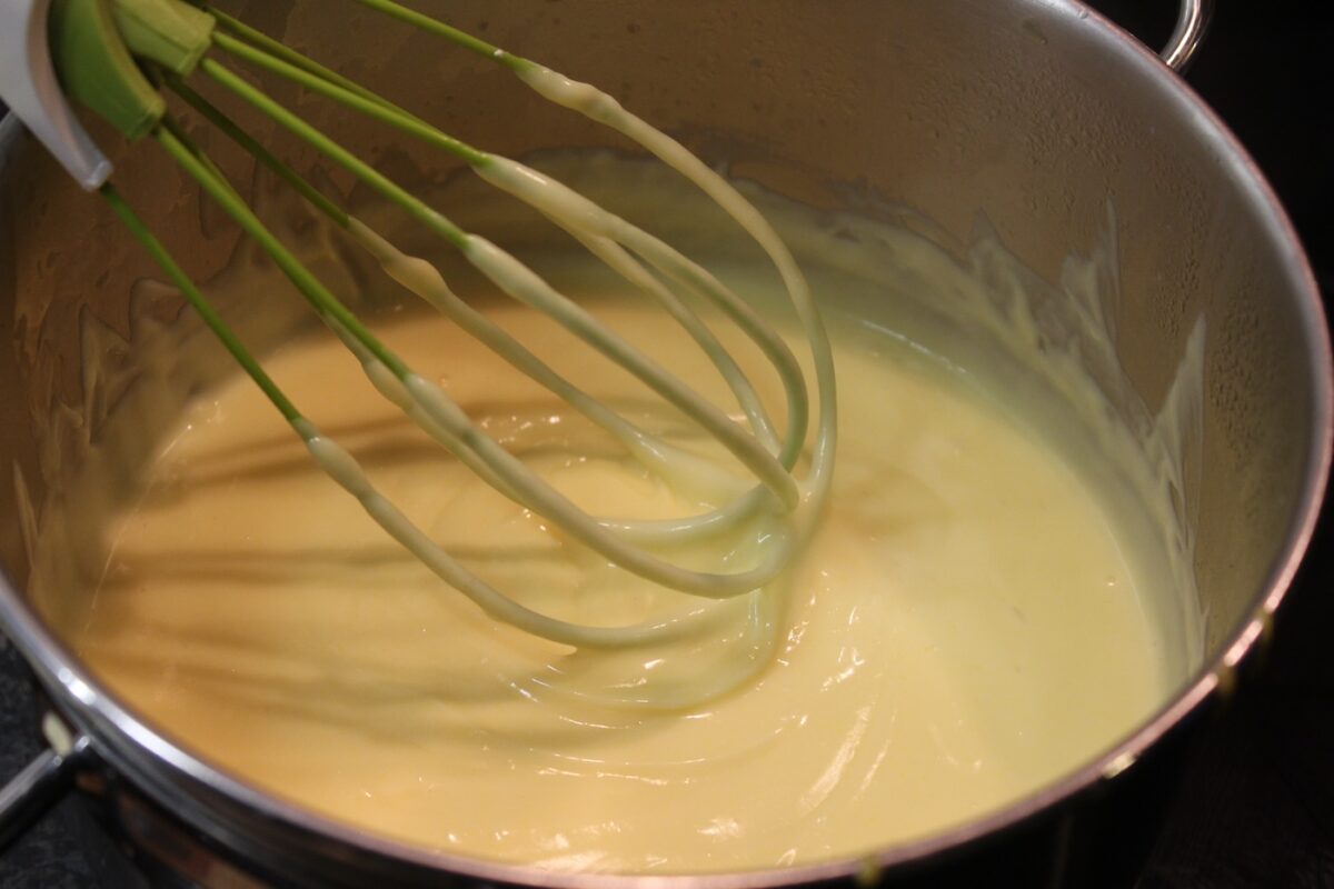 Flan parisien tradicional. La crema francesa con base de masa quebrada que nunca falla