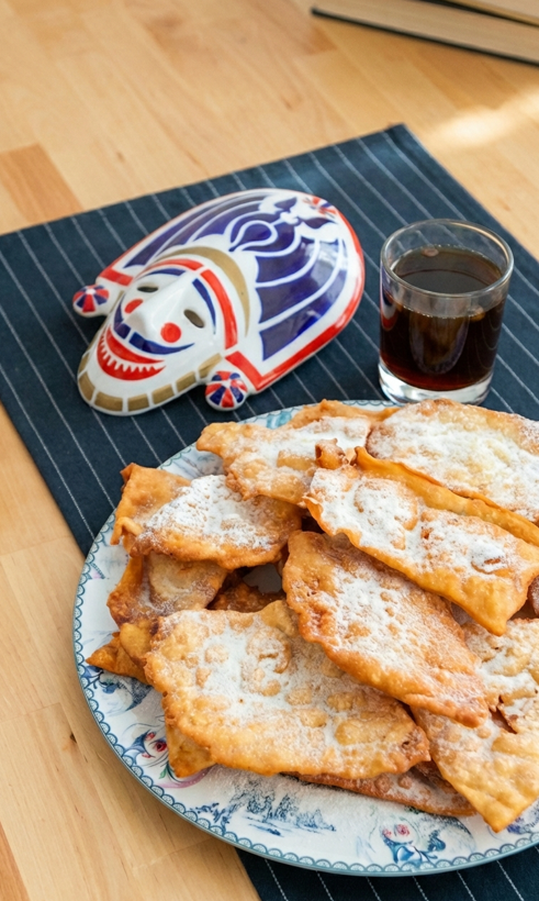 Orejas de Carnaval. Un postre tradicional delicioso