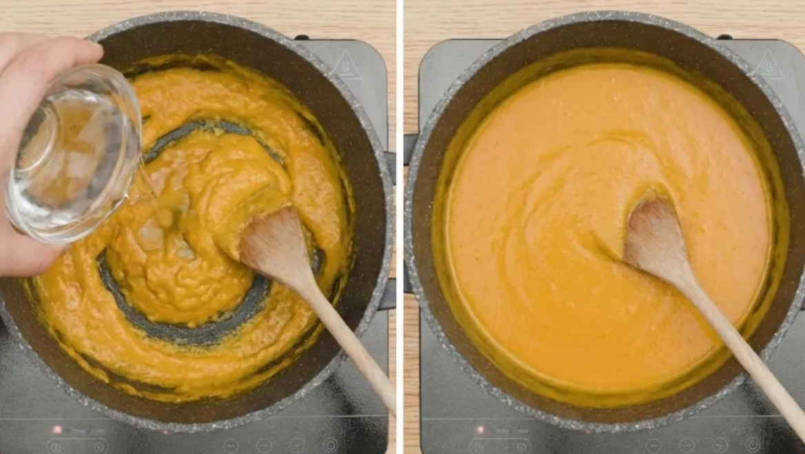 Gachas manchegas tradicionales. Receta auténtica paso a paso
