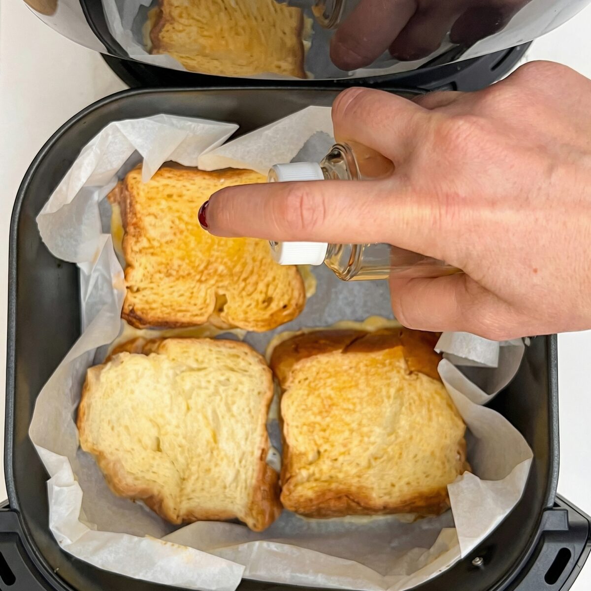 Torrijas de Semana Santa en freidora de aire