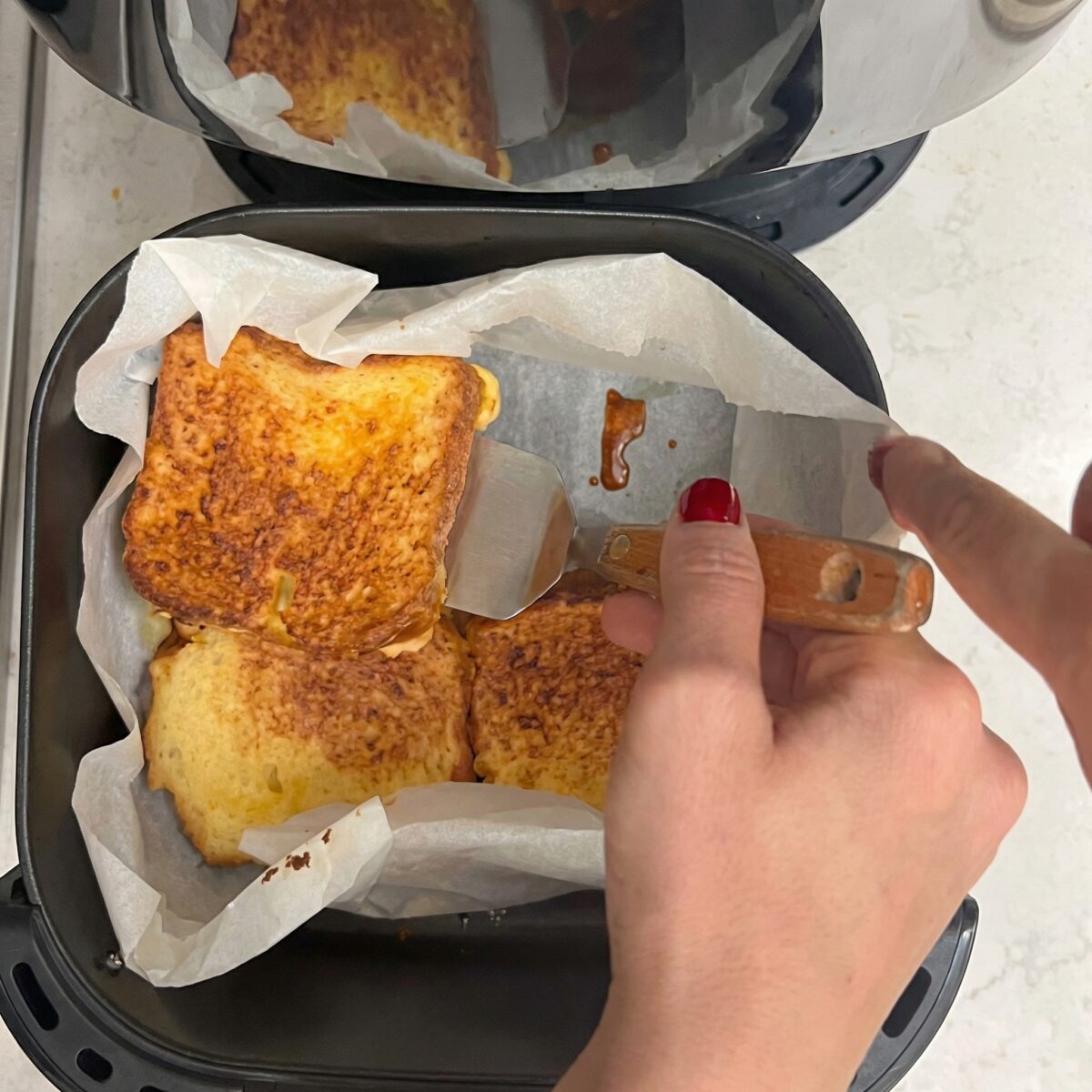 Torrijas de Semana Santa en freidora de aire