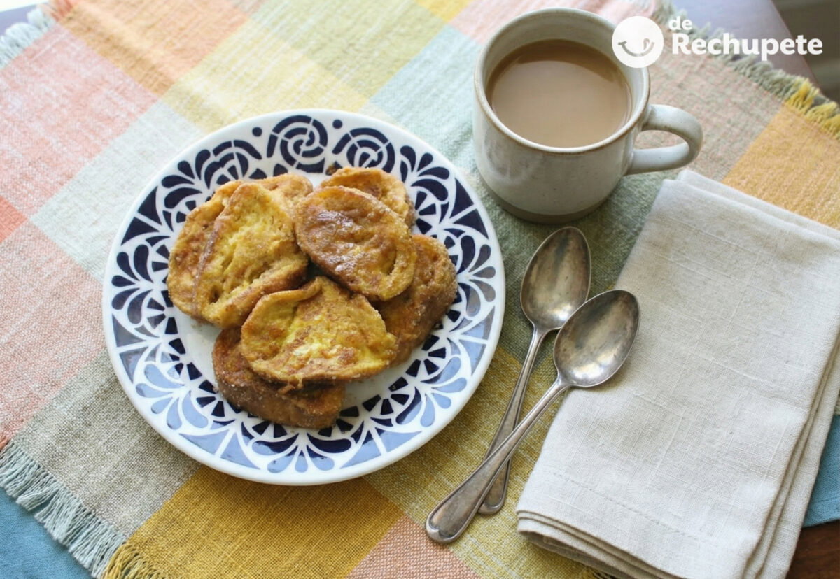 Torrijas de leche sin lactosa