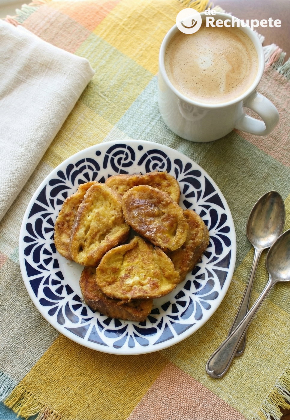 Torrijas de leche sin lactosa