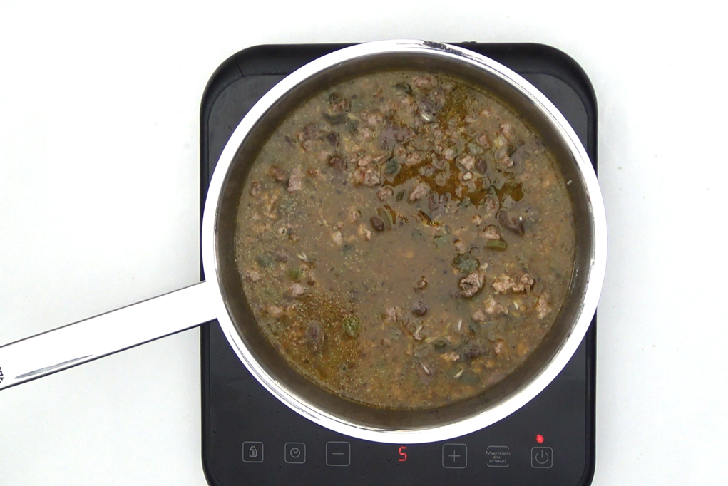 Arroz sucio al estilo cajún