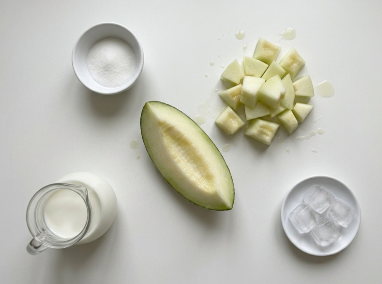 Batido de melón casero, refrescante y fácil paso a paso