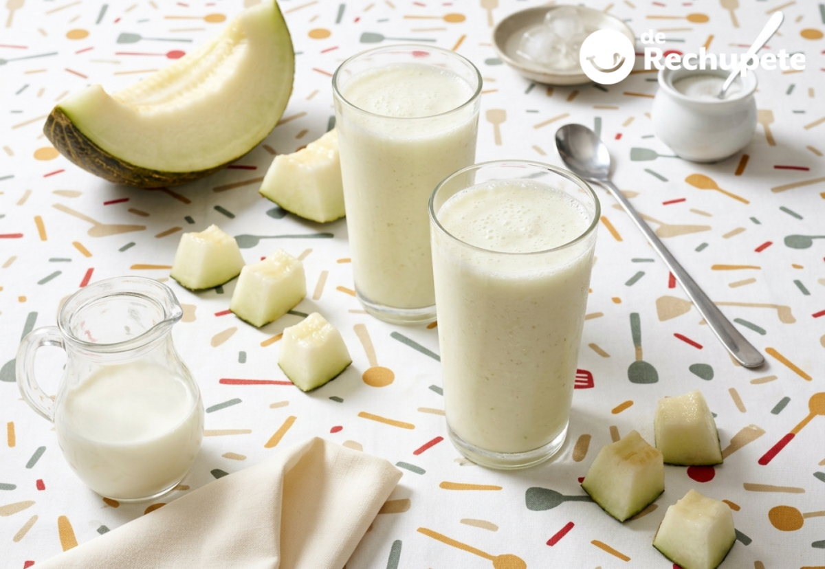 Batido de melón casero, refrescante y fácil paso a paso