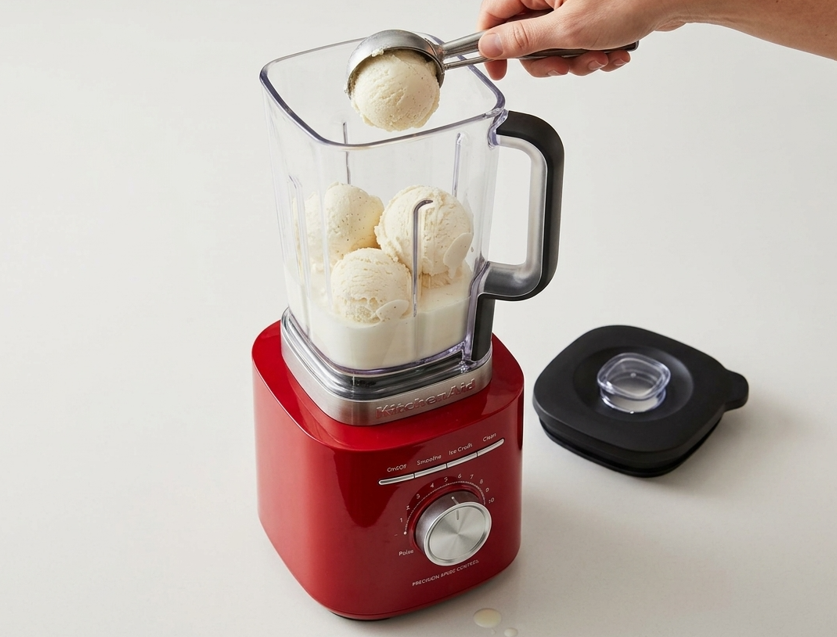Batido de vainilla casero. Cremoso, clásico y listo en minutos