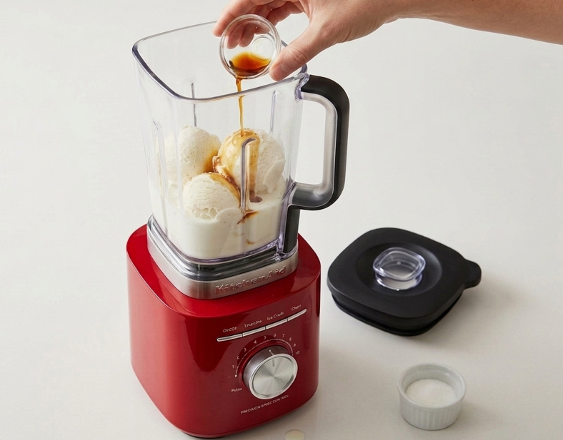 Batido de vainilla casero. Cremoso, clásico y listo en minutos