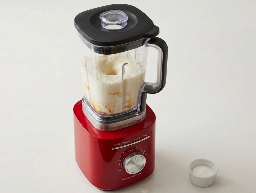 Batido de vainilla casero. Cremoso, clásico y listo en minutos