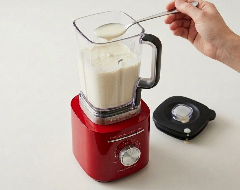 Batido de vainilla casero. Cremoso, clásico y listo en minutos