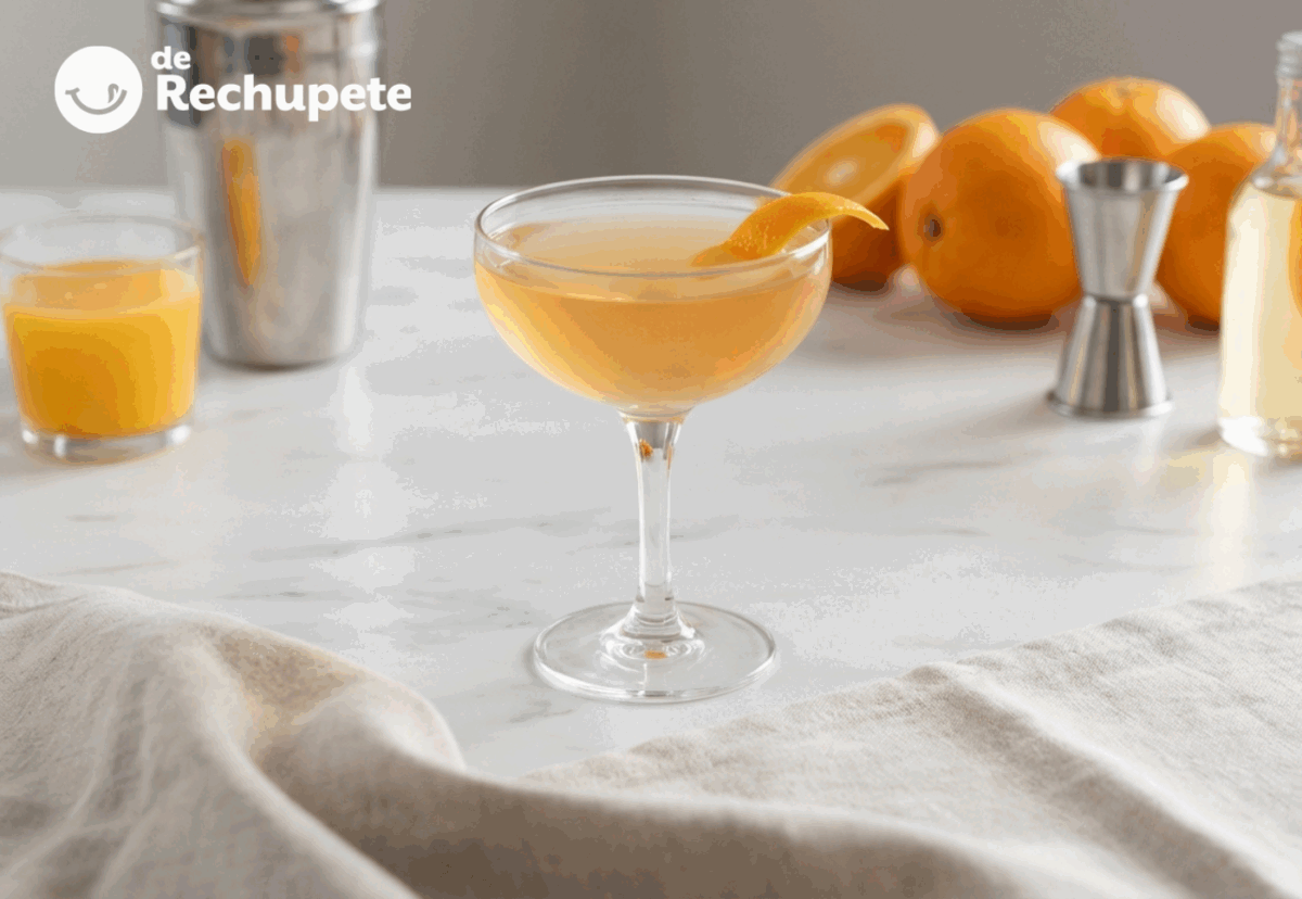 Cóctel Bronx, el clásico neoyorquino con toque de naranja