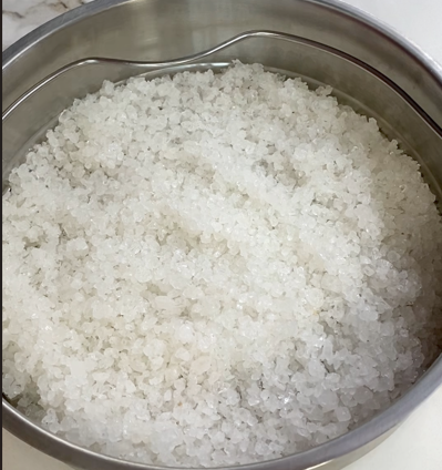 Dorada a la sal con olla exprés Fissler