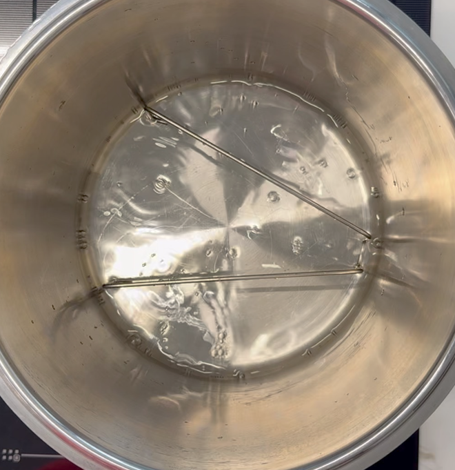 Dorada a la sal con olla exprés Fissler
