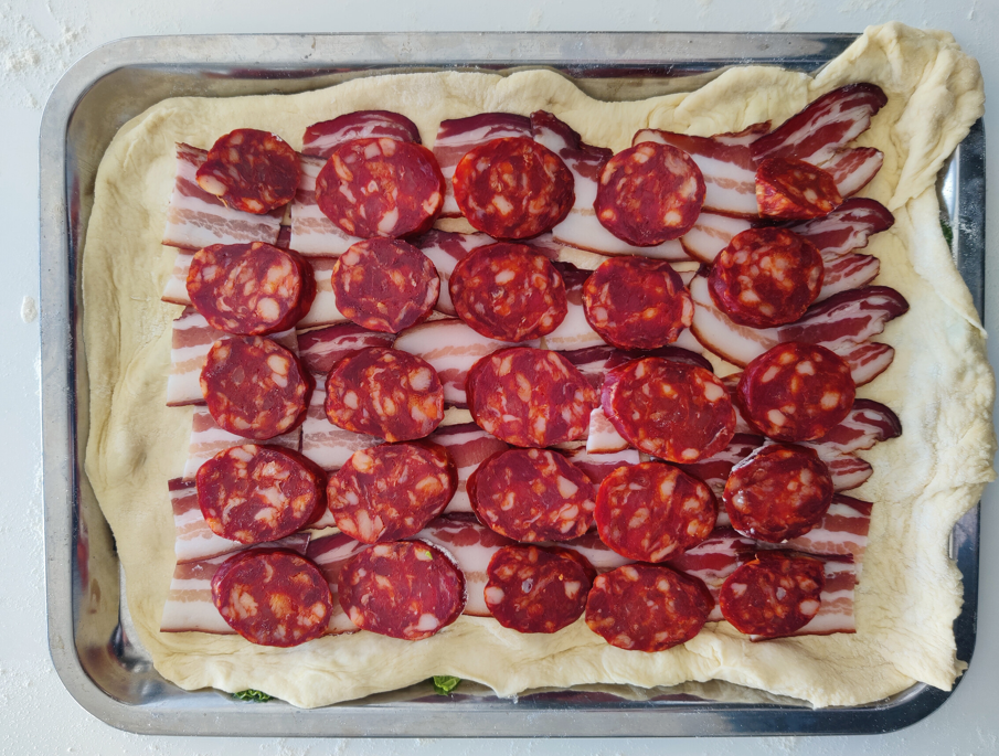 Empanada de liscos y chorizo, la gran desconocida