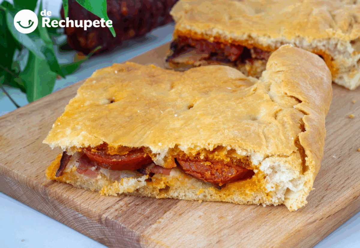 Empanada gallega de liscos y chorizo. Receta lucense, una gran desconocida