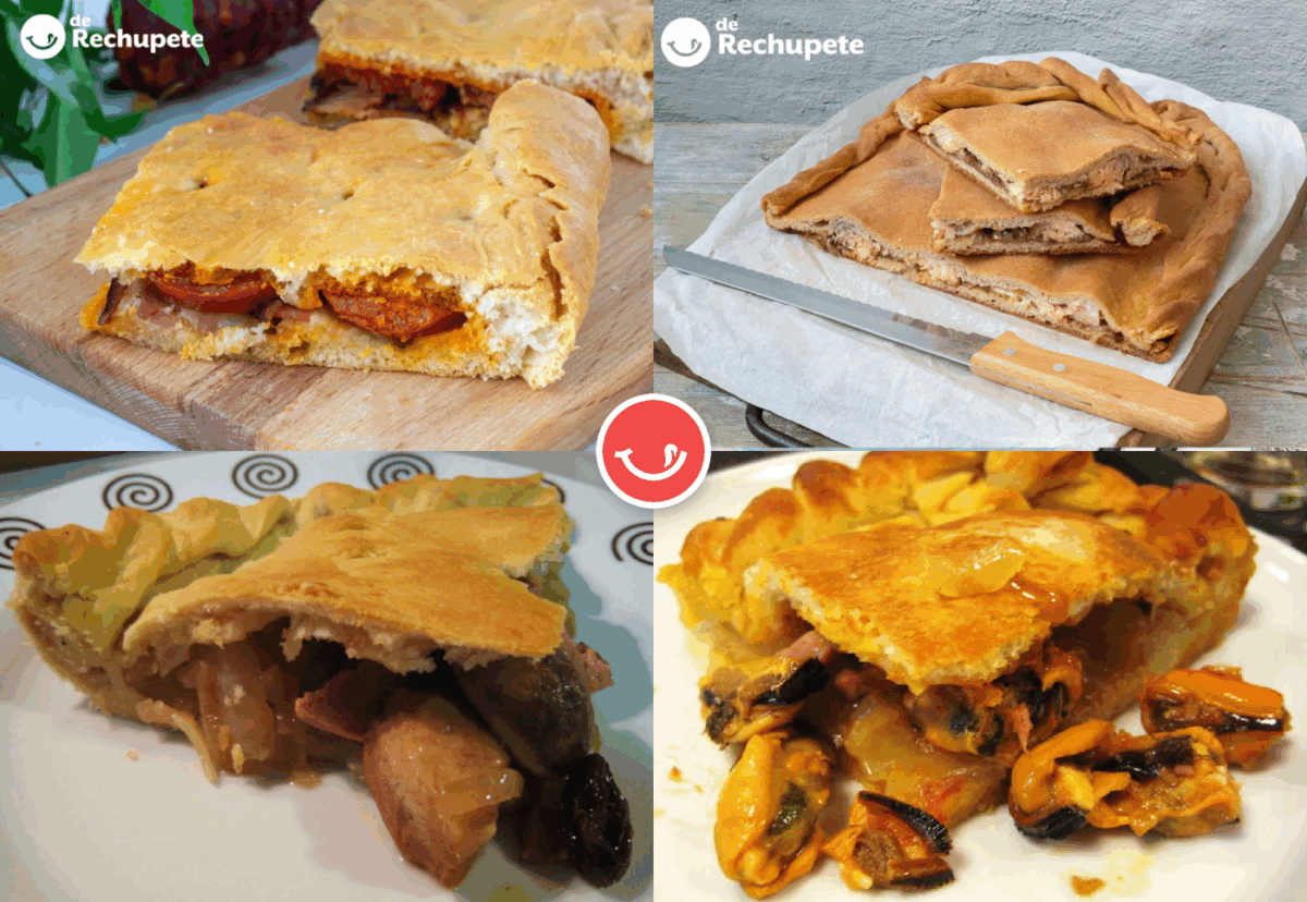 Las empanadas gallegas más populares. Recetas tradicionales paso a paso