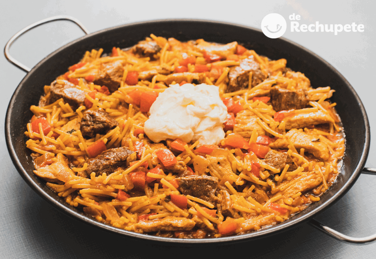 Cómo hacer fideuá de carne en casa: sencilla, económica y llena de sabor