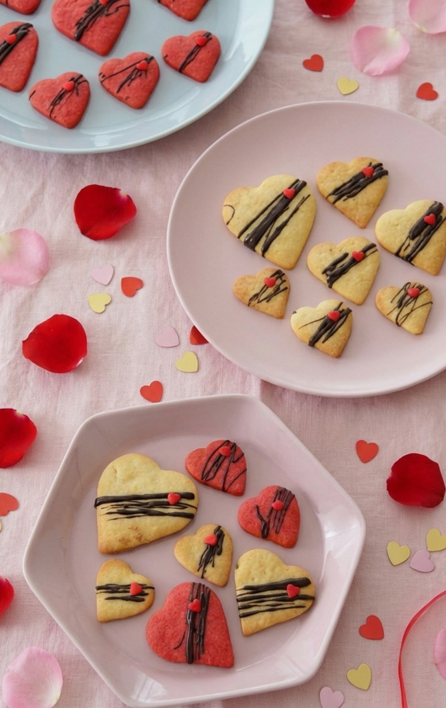 Galletas de San Valentín. Díselo con dulce