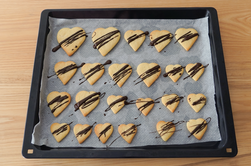 Galletas de San Valentín. Díselo con dulce