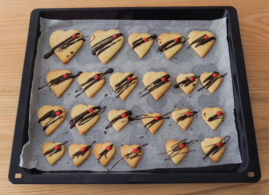 Galletas de San Valentín. Díselo con dulce