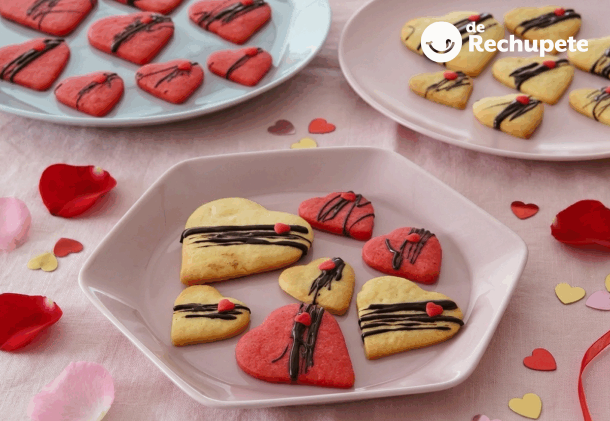Galletas de San Valentín. Díselo con dulce