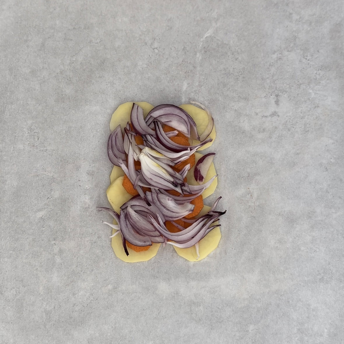Salmón en papillote en freidora de aire paso a paso